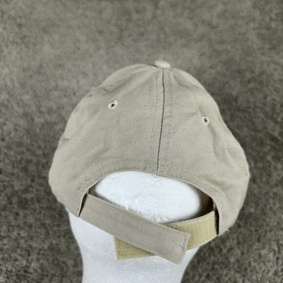 Napa Racing Hat Mens One Size Beige AAA Know How Strap Back Casual Cap - Picture 5 of 8